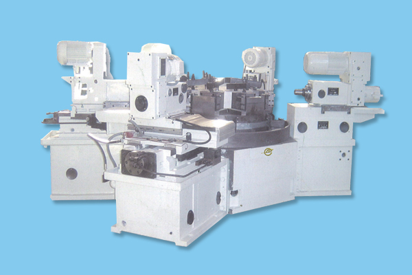 數控六工(gōng)位回轉工作(zuo)台組合機床(chuang)